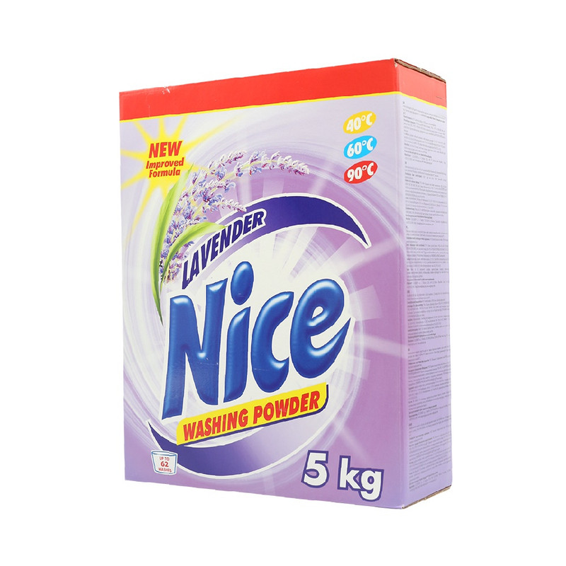 Порошок для прання NICE Lavender (62 прання) 5 кг
